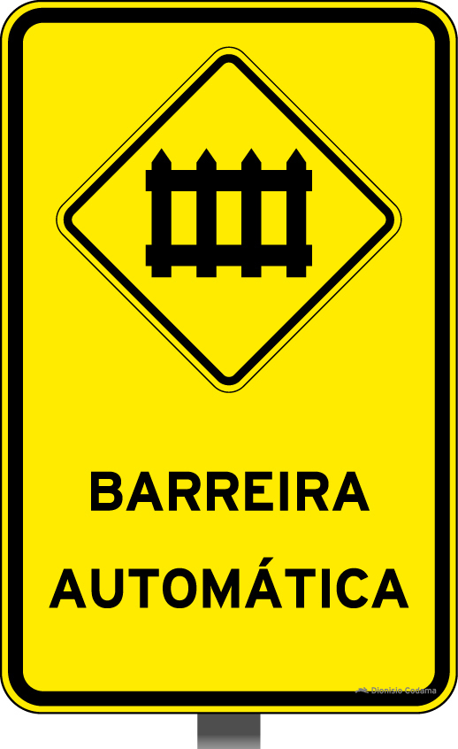 Placa de Advert�ncia
